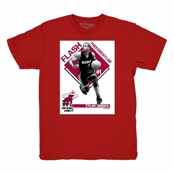 Dwayne Wade Miami Heat Flash - Picture 1 of 2